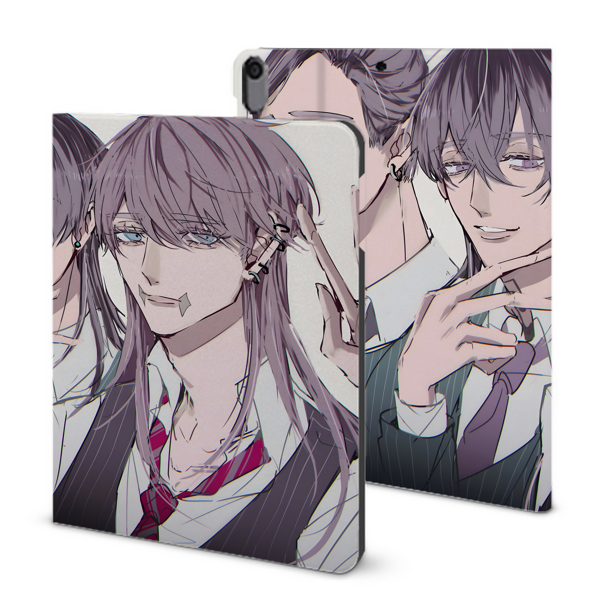 （画像用） 東京リベンジャーズ Tokyo Revengers IPad ケース ブック型 PUレザー TPU 耐衝撃 軽量 薄型 ペン収納なし 全面保護 IPad 各モデル対応